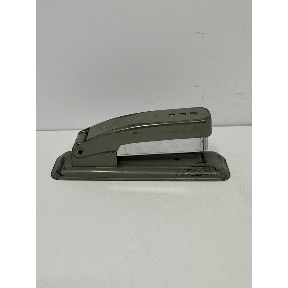 Vintage 50's Swingline Cub Metal Standard Desk Stapler Swinghead Made in USA